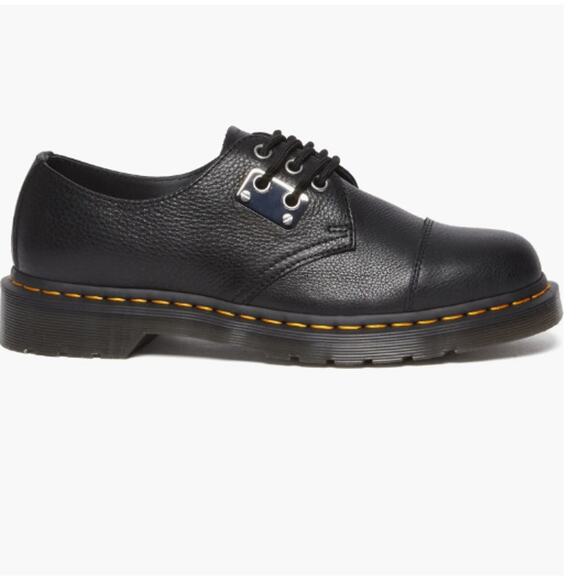 Dr. Martens Black 1461 Combs Cap Toe Derby Lace Up Loafers Woman's 8 / Men's 7 - Picture 10 of 12